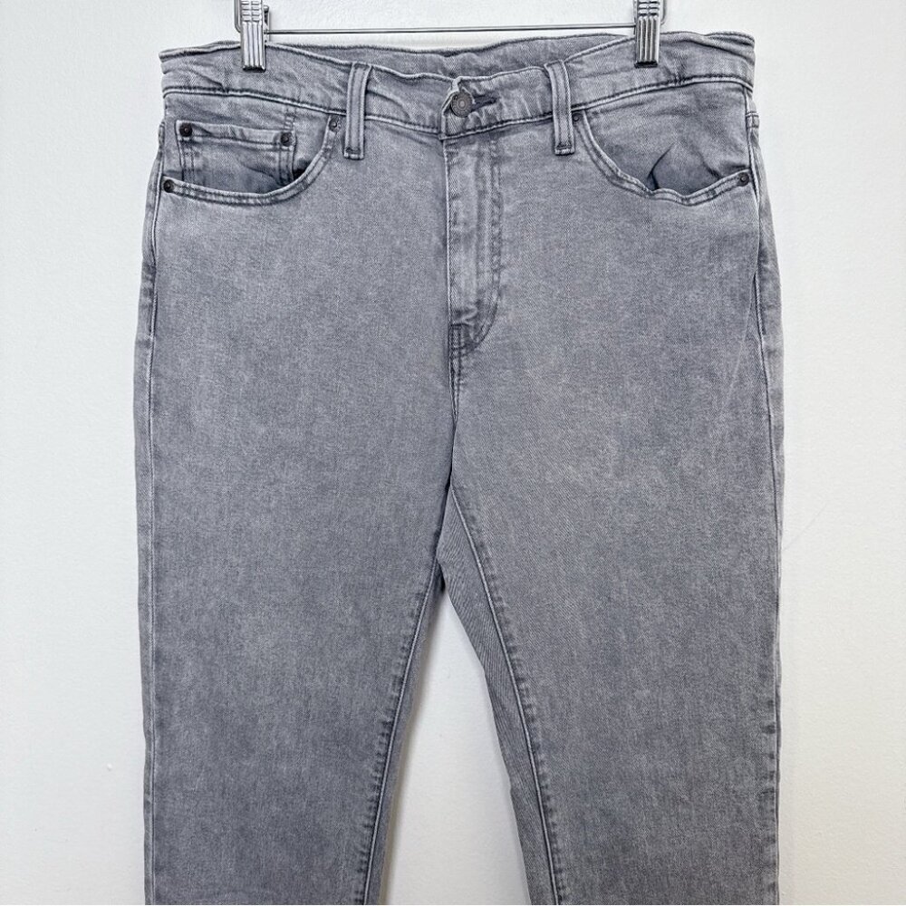 Levi's Mens 33x32 Premium 511 Slim Fit Grey Jeans - Picture 3 of 16